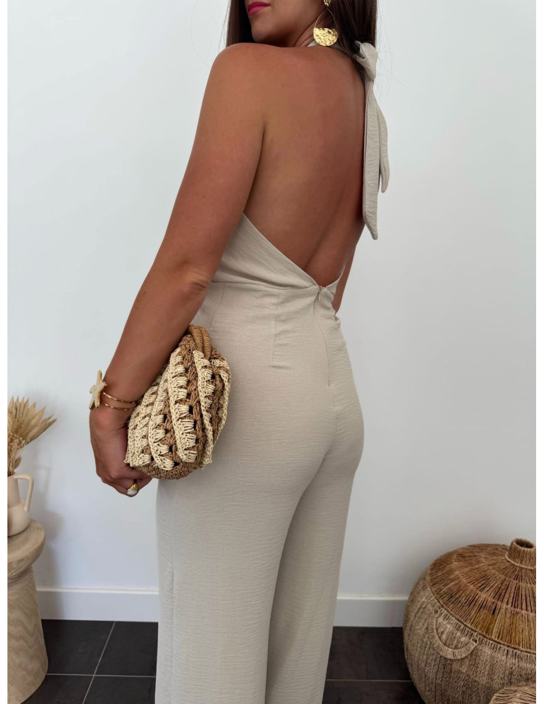 Lina-combinaison beige